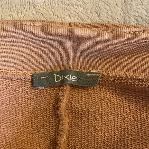 DIXIE Cotton Cardigan Front Bow Closure, Size L - Picture 5 of 7